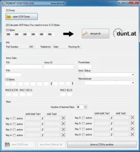 VAG IMMO OFF KSG DUMP TOOL